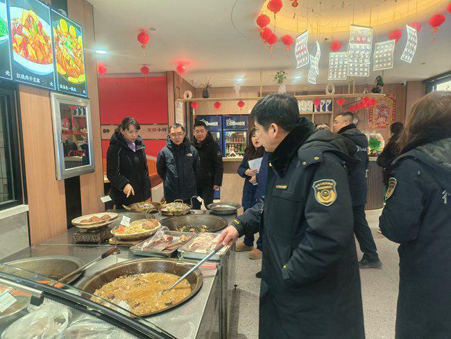 敦化市渤海街道开展春节前餐饮场所食品安全大检查(图1)